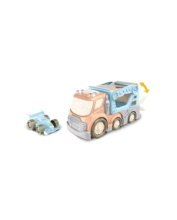 GIROS ECO CAMIÃO TRANSPORTE COM CARRINHO 30CM