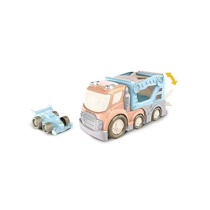 GIROS ECO CAMIÃO TRANSPORTE COM CARRINHO 30CM