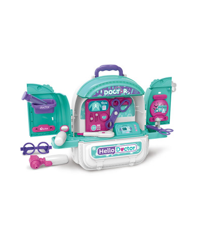 MALINHA DOUTOR 3 EM 1 COM 59 PEÇAS GIROS