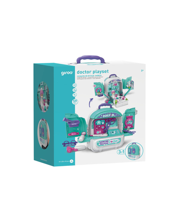 GIROS - Malinha Doutor 3 em 1 59 Pcs