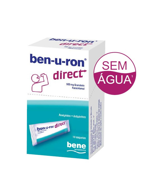 Ben-U-Ron Direct 500mg 10 Saquetas