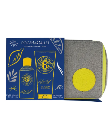 ROGER & GALLET COFFRET COLOGNE TWIST 100 ml + GEL DOUCHE 200ML OFERTA BOLSA