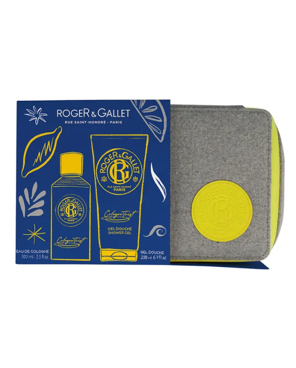 ROGER & GALLET COFFRET COLOGNE TWIST 100 ml + GEL DOUCHE 200ML OFERTA BOLSA