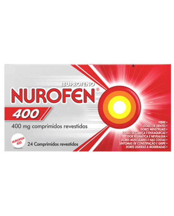 Nurofen 400, 400 mg x 24 comprimidos recubiertos