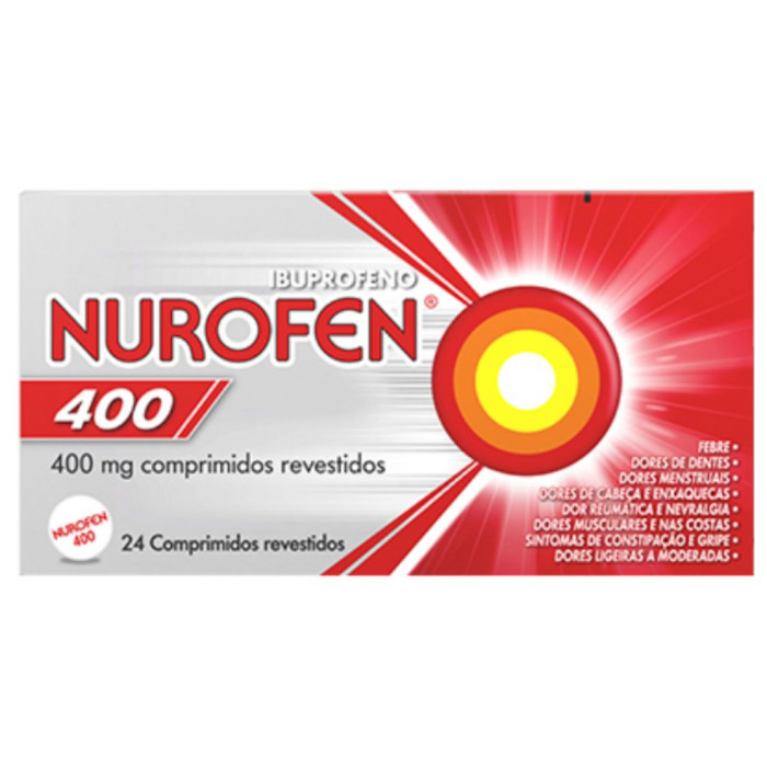 Nurofen 400, 400 MG x 24 COMP REVESTIDOS