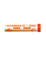 FARLINE TABLETAS EFERVESCENTES X 20 DE VITAMINA C + ZINC