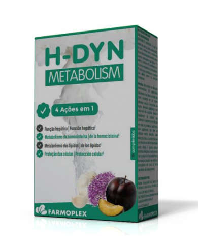H-DYN METABOLISMO FARMOPLEX 60 TABLETAS