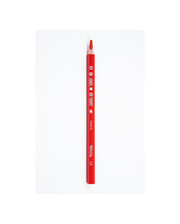 Caixa 12 Lápis + 1 Colorino Disney Spiderman