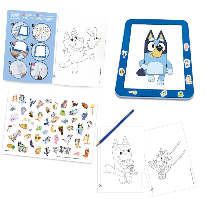 MESA  DE DESENHO BLUEY