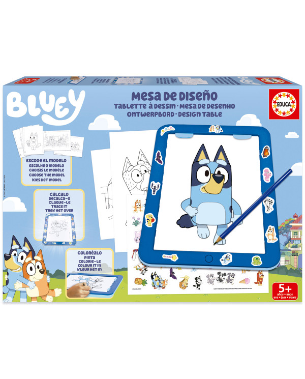 MESA  DE DESENHO BLUEY