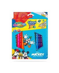 CAIXA 12 LÁPIS + 1 COLORINO DISNEY MICKEY