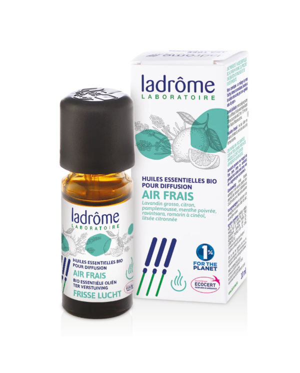 LADRÔME MISTURA DE ÓLEOS ESSENCIAIS PARA DIFUSÃO- AR FRESCO 10ML