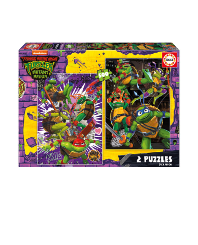PUZZLE NINJA TURTLES 2*500
