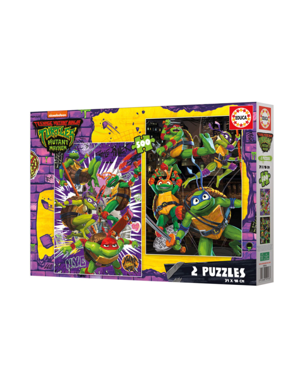 PUZZLE NINJA TURTLES 2*500