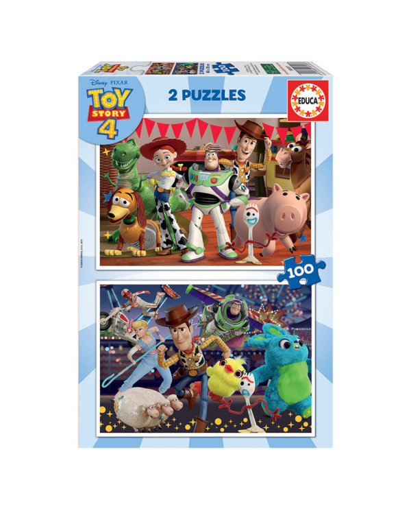 PUZZLE TOY STORY 4 X2 -100 PEÇAS