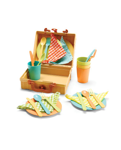 MALINHA PIQUENIQUE 25PÇS BIO PLÁSTICO GIROS