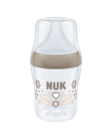 NUK BIBERÃO PERFECT MATCH CORAÇÃO TAMANHO S +0 MESES 150 mL