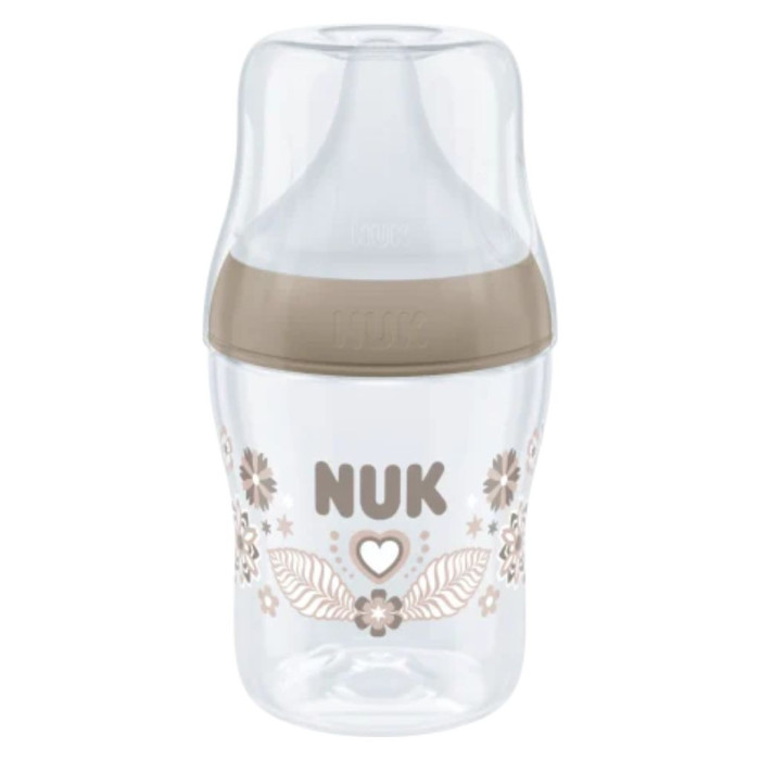 NUK BIBERÃO PERFECT MATCH CORAÇÃO TAMANHO S +0 MESES 150 mL