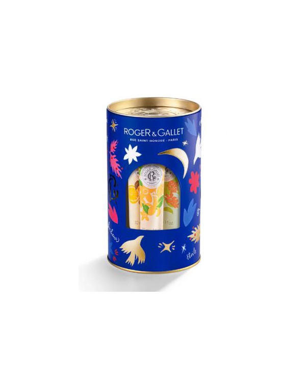 ROGER & GALLET COFRE NAVIDAD 3 CREMAS DE MANOS NEROLI/BOIS D'ORANGE/OSMANTHUS + CAJA METAL