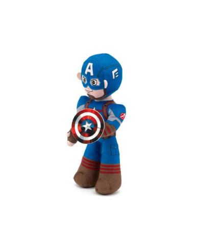 PELUCHE CAPITÃO AMÉRICA ARTICULADO 25CM