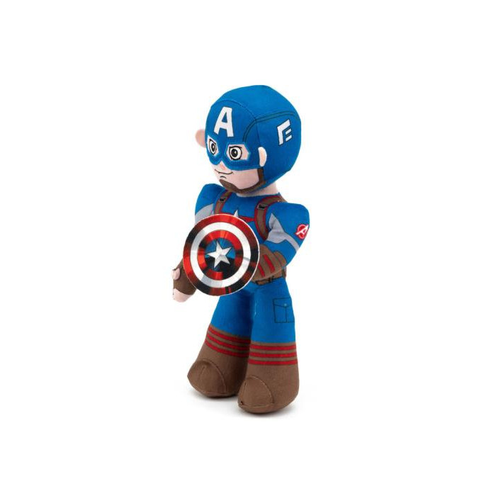 PELUCHE CAPITÃO AMÉRICA ARTICULADO 25CM