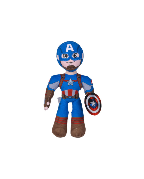 PELUCHE ARTICULADO DEL CAPITÁN AMÉRICA, 25 cm
