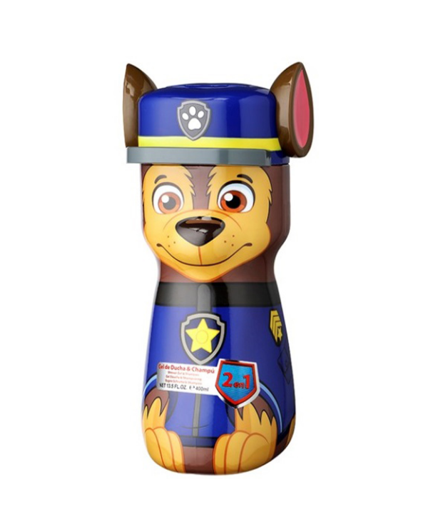 PATRULHA PATA 3D "CHASE" 2EM1 GEL BANHO+CHAMPO 400ML