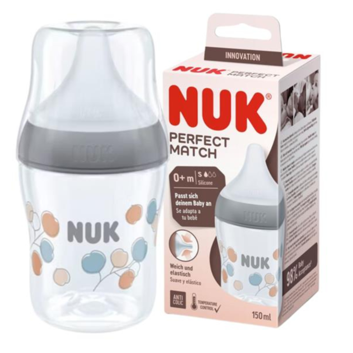 BIBERÓN NUK PERFECT MATCH _GLOBOS - 150ml