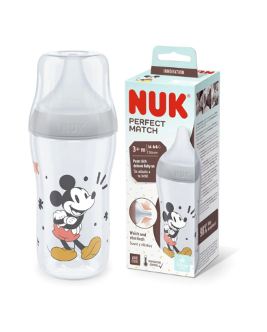 NUK PERFECT MATCH BIBERÃO _ MICKEY - 260ml