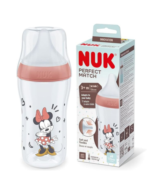 BIBERÓN NUK PERFECT MATCH _ MINNIE - 260ml