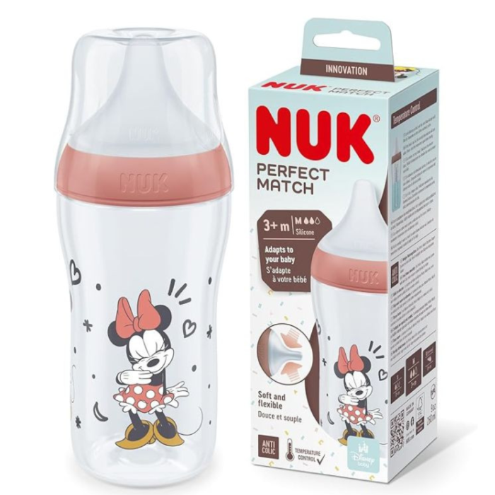 NUK PERFECT MATCH BIBERÃO _ MINNIE - 260ml