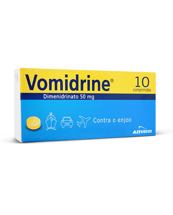 VOMIDRINE 50MG 10 COMPRIMIDOS