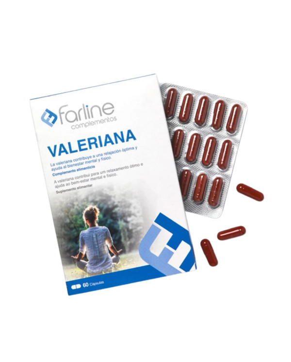 FARLINE PACK DESCANSO INFUSIÓN DESCANSO 20 SOBRES + VALERIANA FUERTE 60 CÁPSULAS