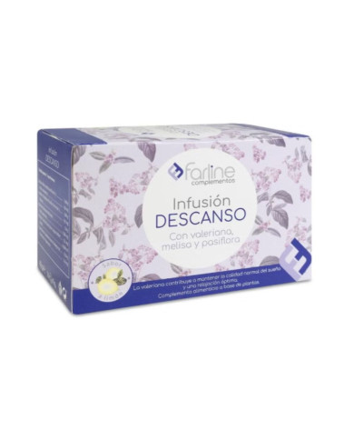 FARLINE PACK DESCANSO INFUSIÓN DESCANSO 20 SOBRES + VALERIANA FUERTE 60 CÁPSULAS