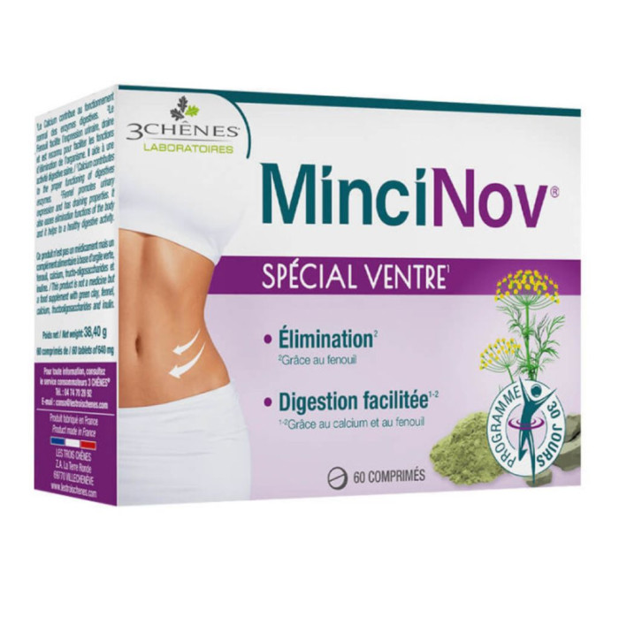 MINCINOV ESPECIAL VENTRE 60 COMPRIMIDOS