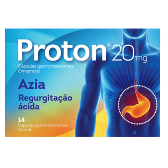 PROTON 20 MG x 14 CÁPS GASTRORRESISTENTES