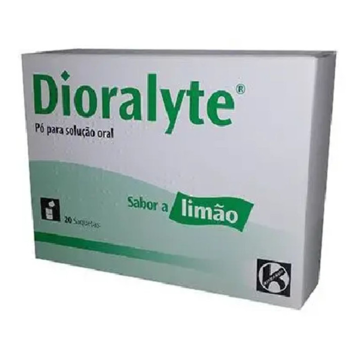 DIORALYTE SABOR A LIMÃO x 20 SAQUETAS PÓ PARA SOLUÇÃO ORAL