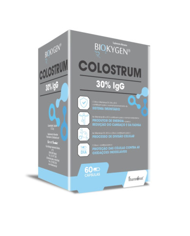 BIOKYGEN COLOSTRUM 30% IgG – 60 CÁPSULAS – FHARMONAT