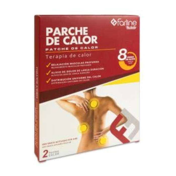 FARLINE EMPLASTRO DE CALOR  2UNID