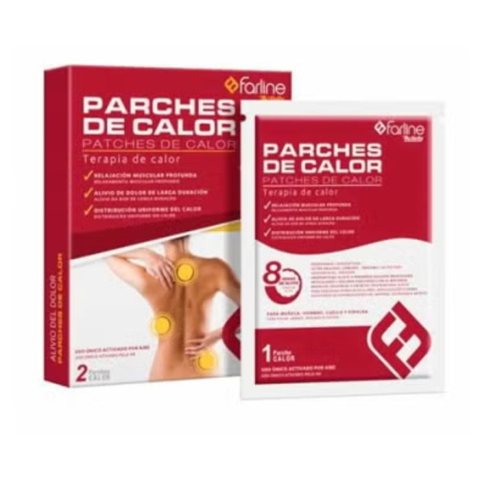 FARLINE EMPLASTRO DE CALOR  2UNID