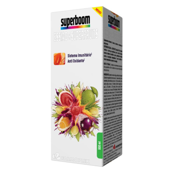 SUPERBOOM ESSIAC + SUPERFRUTAS – 500 ml – Farmoplex