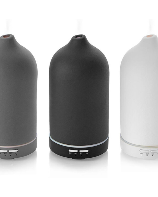 DIFUSOR DROP OBELISK CERAMICA PRETO