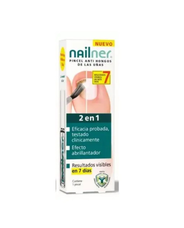 Nailner Verniz Fungos 2 Em 1 5ml