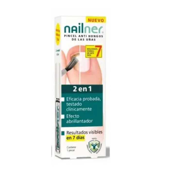 Nailner Verniz Fungos 2 Em 1 5ml