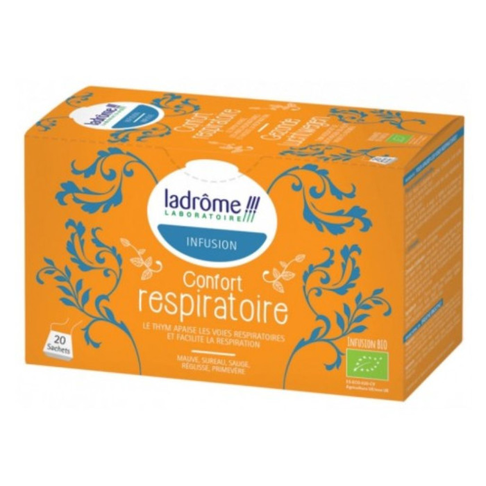 LADRÔME INFUSÃO CONFORTO RESPIRATÓRIO BIO 20 SAQUETAS