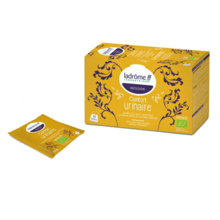 LADRÔME INFUSÃO CONFORTO URINÁRIO BIO 20 SAQUETAS