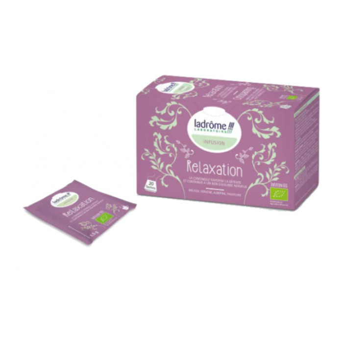 LADRÔME INFUSÃO RELAXAMENTO BIO 20 SAQUETAS
