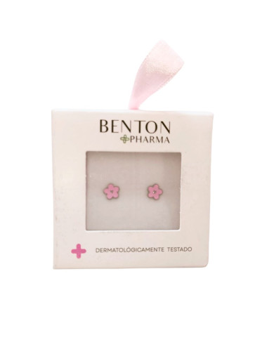 BENTON PHARMA PENDIENTE HIPOALERGÉNICO A1 FLOR