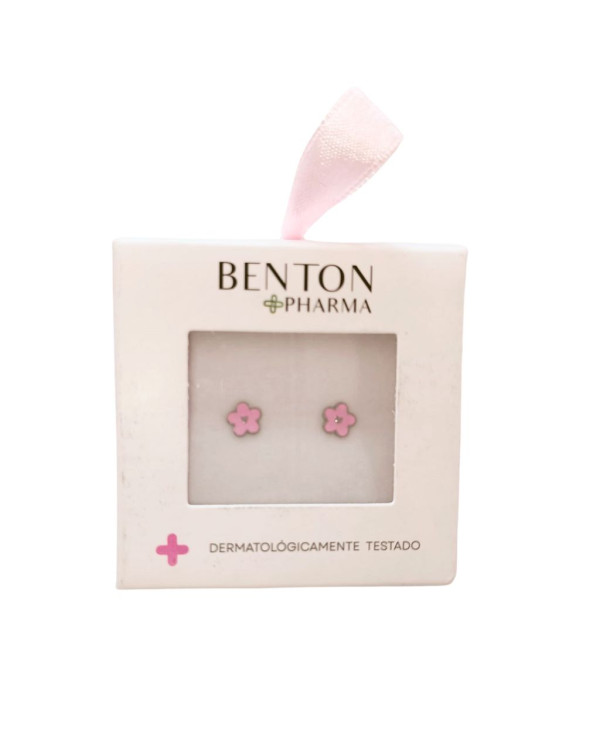 BENTON PHARMA PENDIENTE HIPOALERGÉNICO A1 FLOR