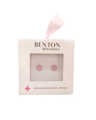 BENTON PHARMA PENDIENTE HIPOALERGÉNICO A1 FLOR